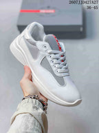 Prada America's Cup White Low-Top Sneakers 2607JJD427A27