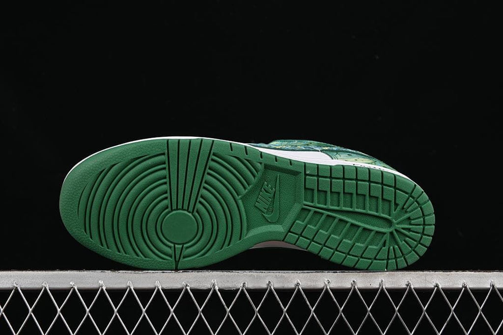 Nike SB Dunk Low HF5441-101 Green Graphic Sneakers