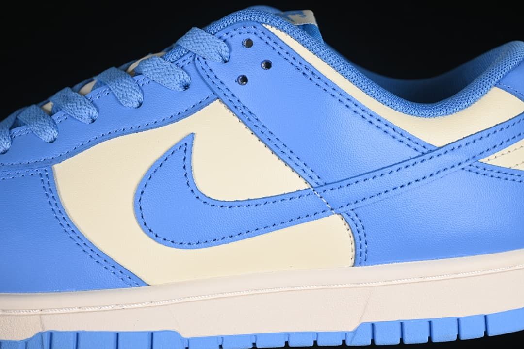 Nike Dunk Low Retro Blue and Cream Sneakers DV0833-113