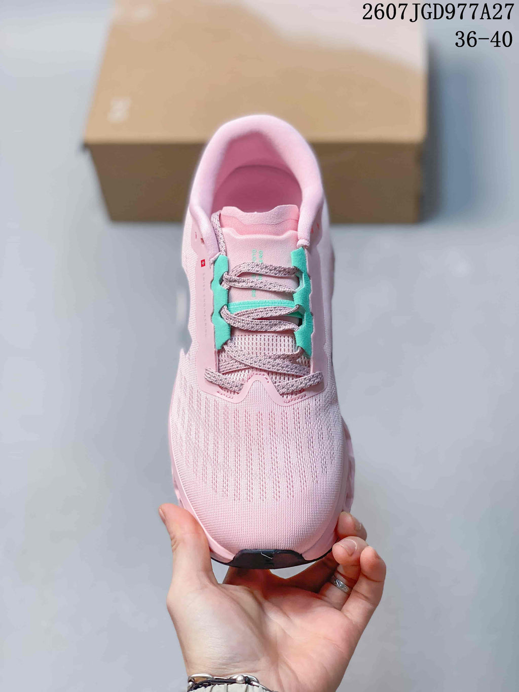 On Cloudmonster 3 Pink Low-Top Running Sneakers