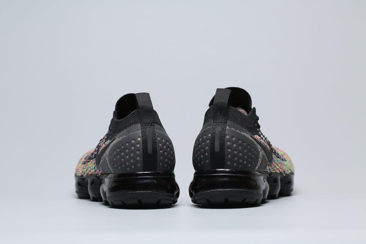Nike Air VaporMax Flyknit 2 Sneakers Black Multicolor 942842-015