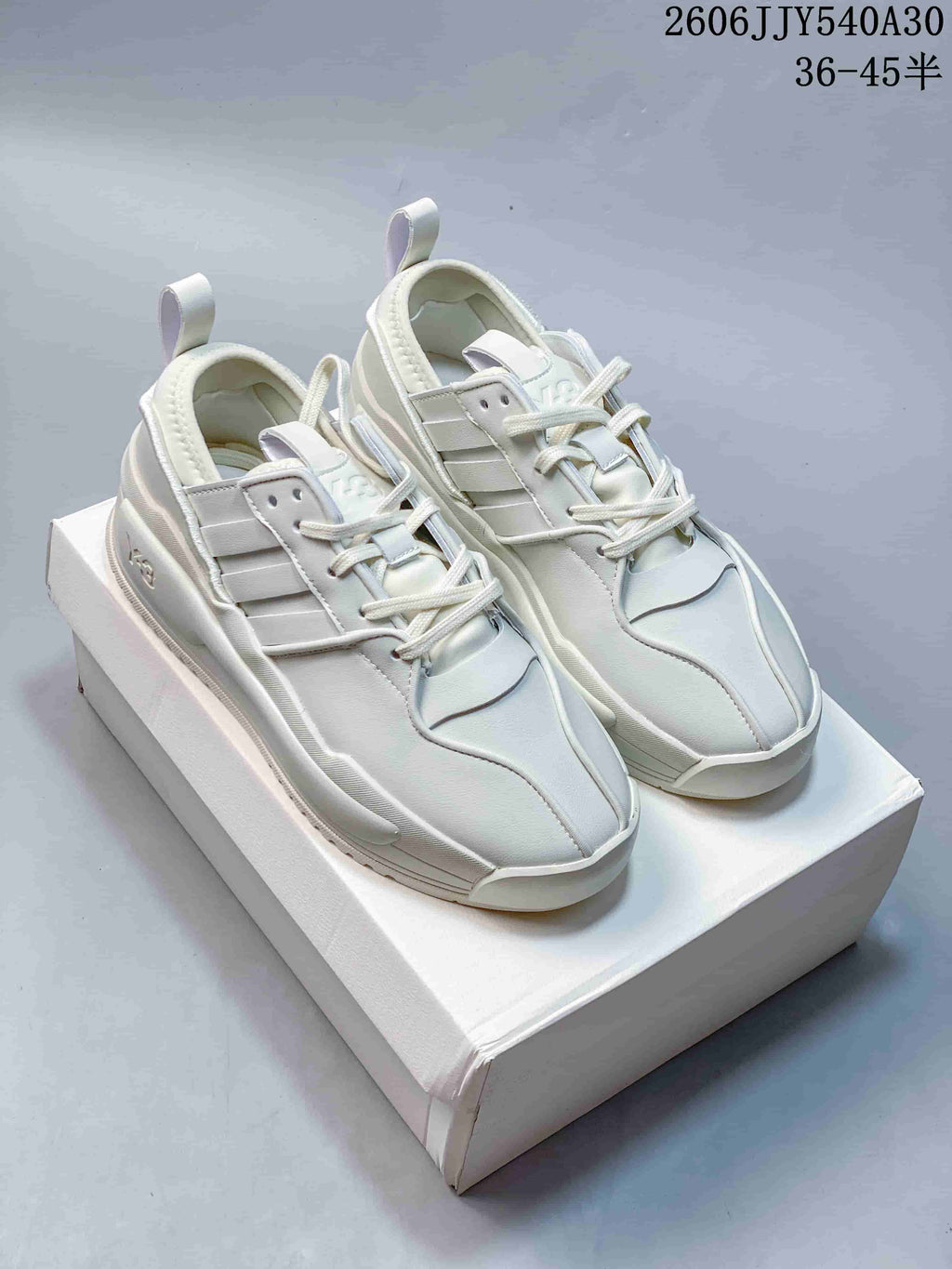 Y-3 Rivalry White Sneakers
