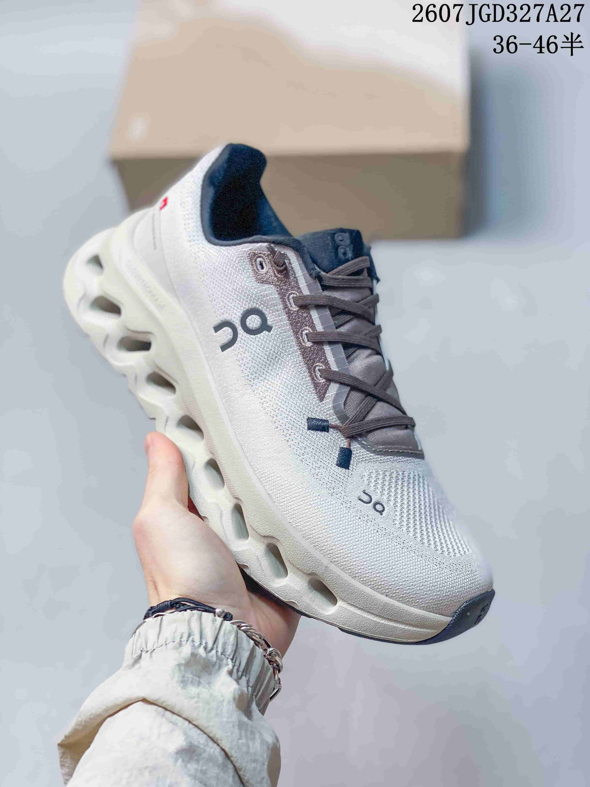 On Cloudtilt White and Gray Training Sneakers 2607TGD327A27