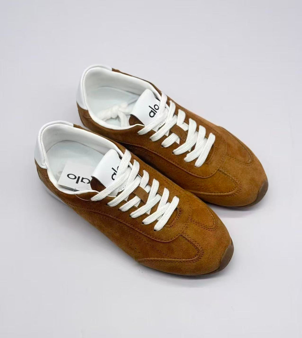 Alo Brown Low-Top Sneakers