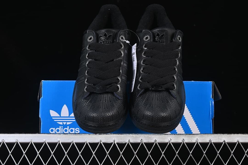 adidas Superstar II Black Sneakers JQ3914