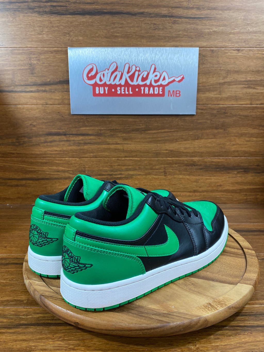Jordan 1 Low Lucky Green