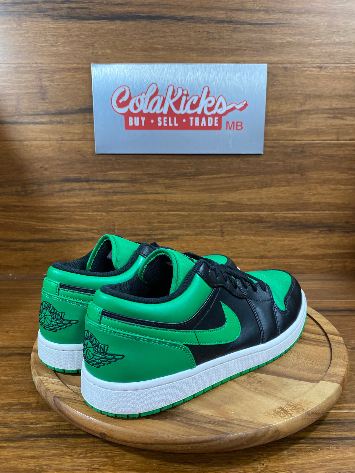 Jordan 1 Low Lucky Green