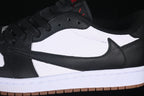 Travis Scott x Air Jordan 1 Low OG Black White Sneaker DM7866-201