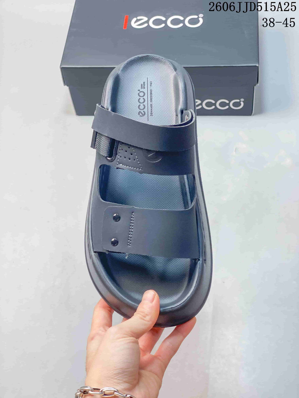ECCO 2606JJD515A25 Dark Gray Sport Sandals