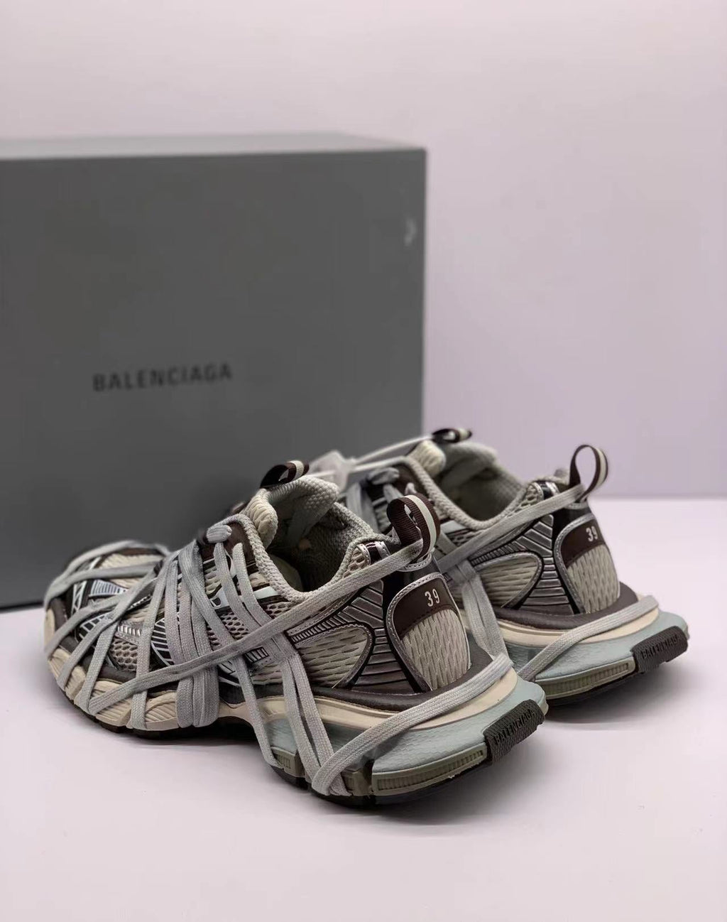 Balenciaga 3XL Sneakers Brown