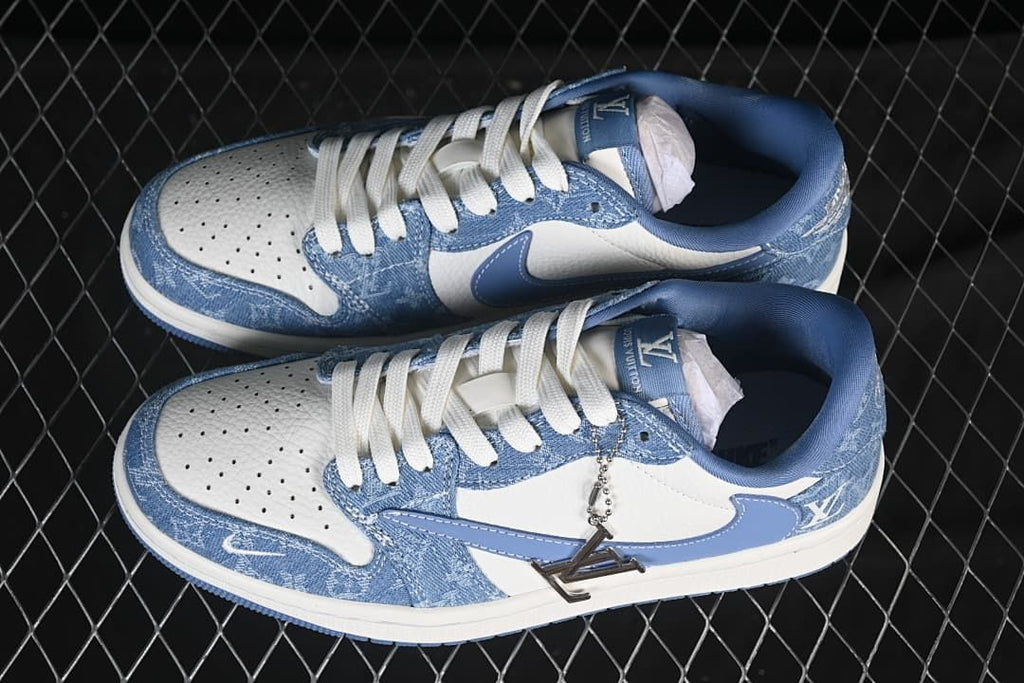Air Jordan 1 Low OG SP Blue Denim Sneakers