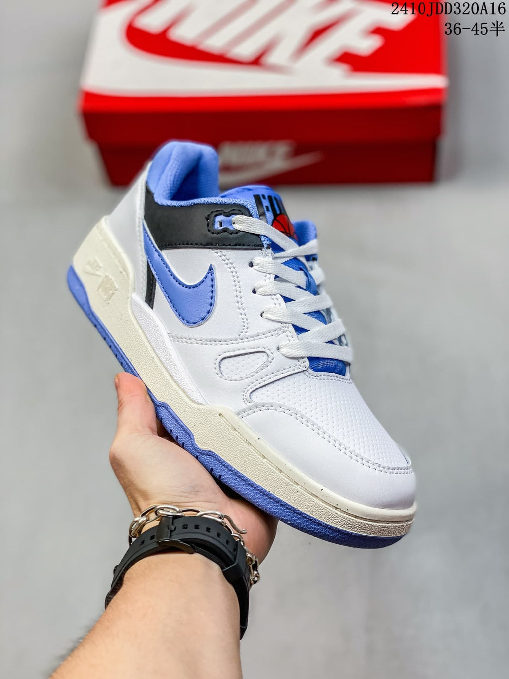 Nike Full Force LO Low-Top Sneakers White Blue Black