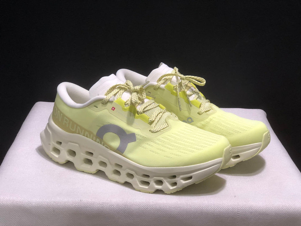 On Cloudmonster 3 Running Sneakers Light Yellow White