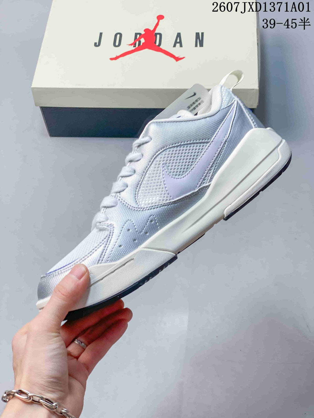 Jordan CMFT Era Low-Top Sneakers, White and Silver