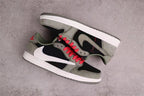 Jordan 1 Low Travis Scott Black Grey White Sneakers CQ4277-008