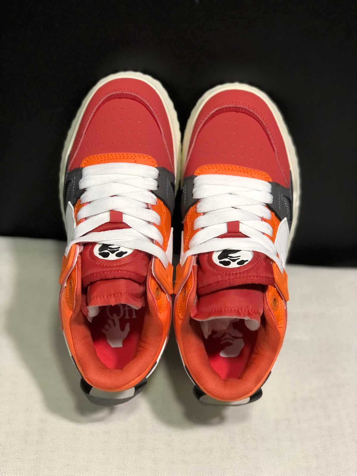 Off-White Out Of Office Sneakers White Orange