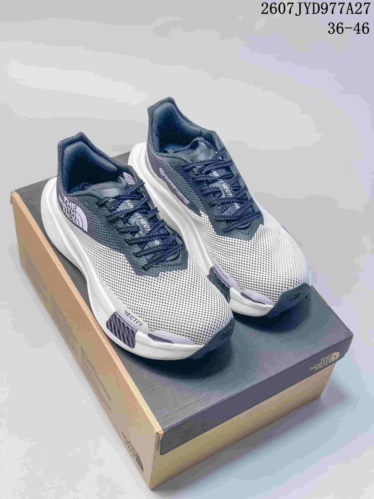 The North Face Summit Vectiv Pro Trail Running Shoes - White/Navy