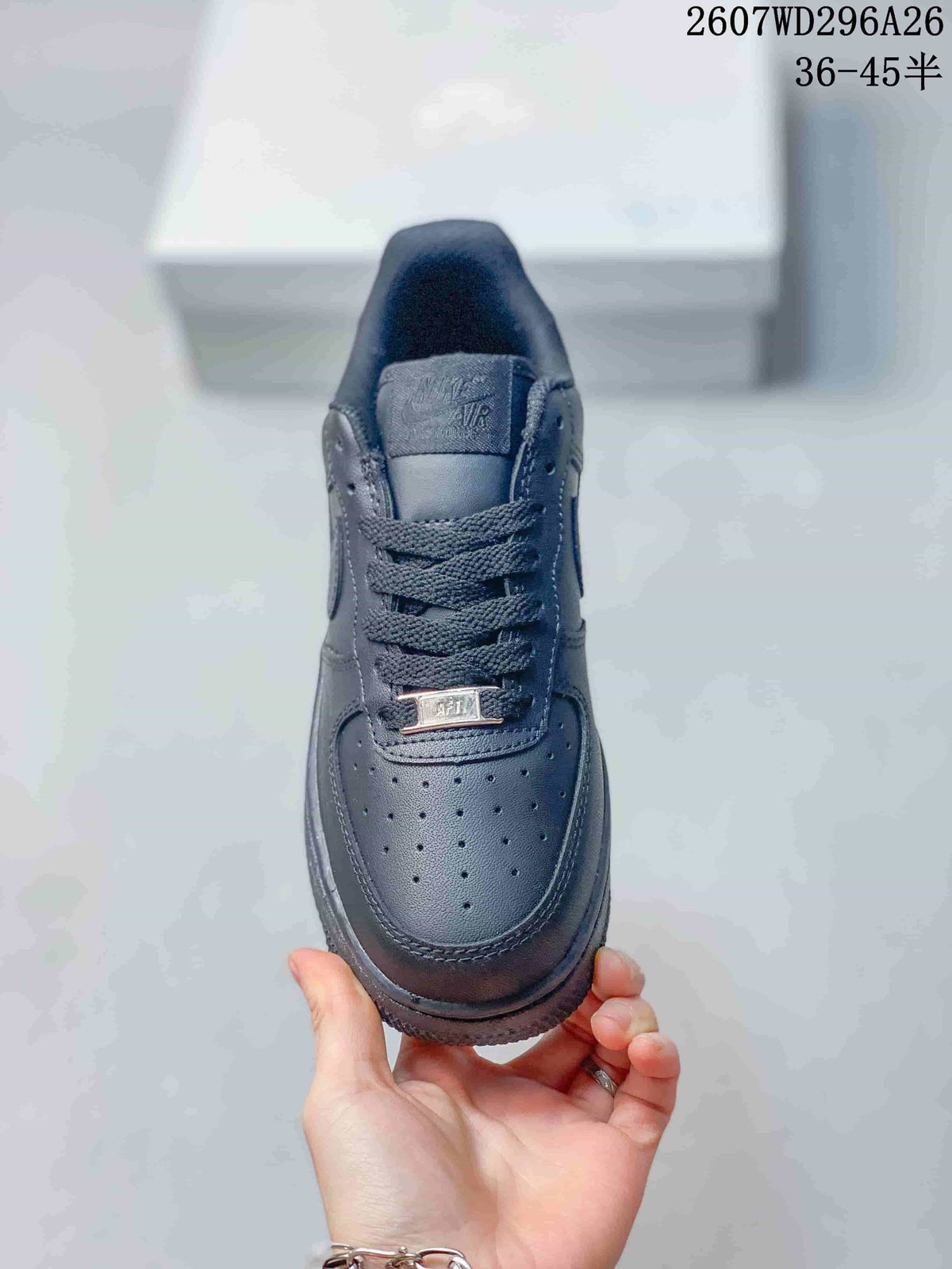Nike Air Force 1 Low Stüssy Black Sneakers 2607WD296A26
