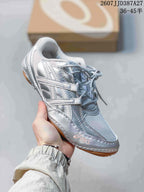 ASICS Hypersync Silver Low-Top Training Sneakers 2607TJD387A27