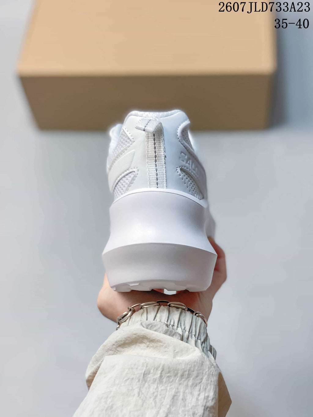 Comme des Garcons SHIRT x Salomon XT-6 White Sneakers