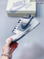 Nike SB Dunk Low Pro Low-Top Sneakers Grey White 2607JVD1155A25