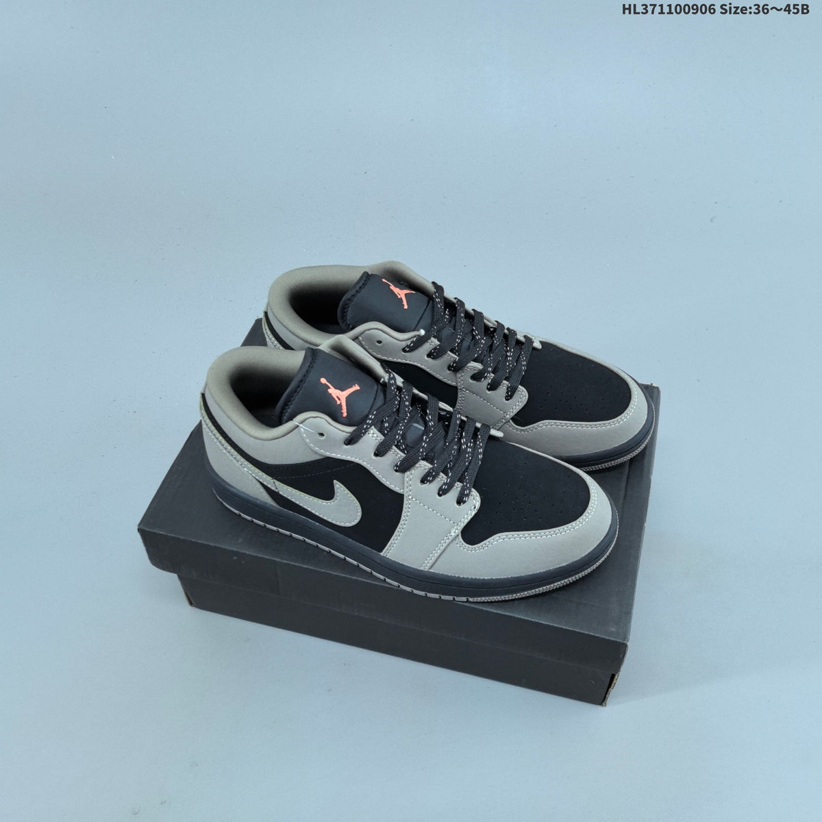 Jordan 1 Low OG Sneakers, White Multi-Color, 553558-146