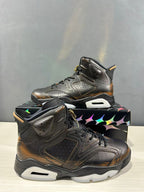 Jordan Air Jordan 6 Xuan Wu Black Basketball Sneakers IR7572-220