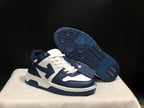 Off-White Out Of Office Low-Top Sneakers Navy White
