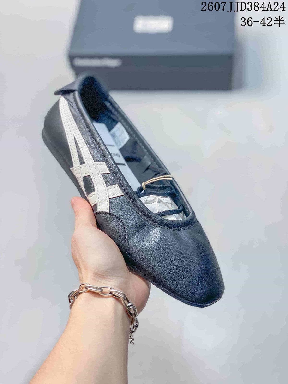 Onitsuka Tiger GYMNARINA Mary Jane Shoes Navy 07JJD384A24