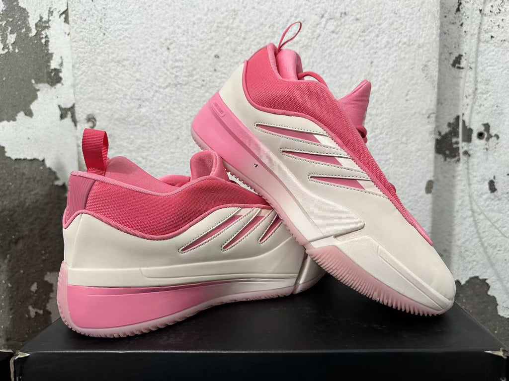 Adidas Dame 9 Basketball Shoes in Pink and Cream