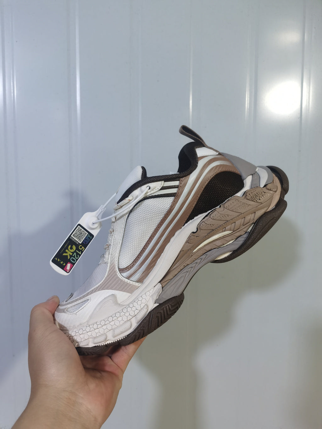 Balenciaga Triple S 2 2290 Sneakers Brown Mix Beige