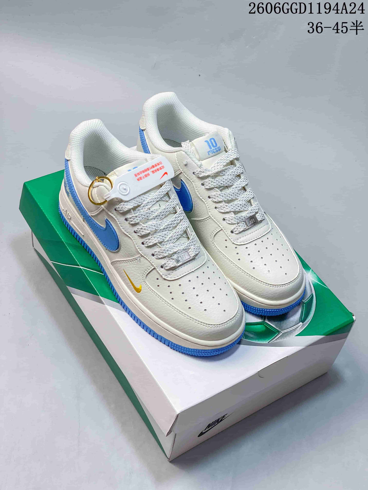 Nike Air Force 1 Argentina Blue and White Sneakers