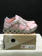 On Cloud X 4 AD Sneakers in Pink and Gray