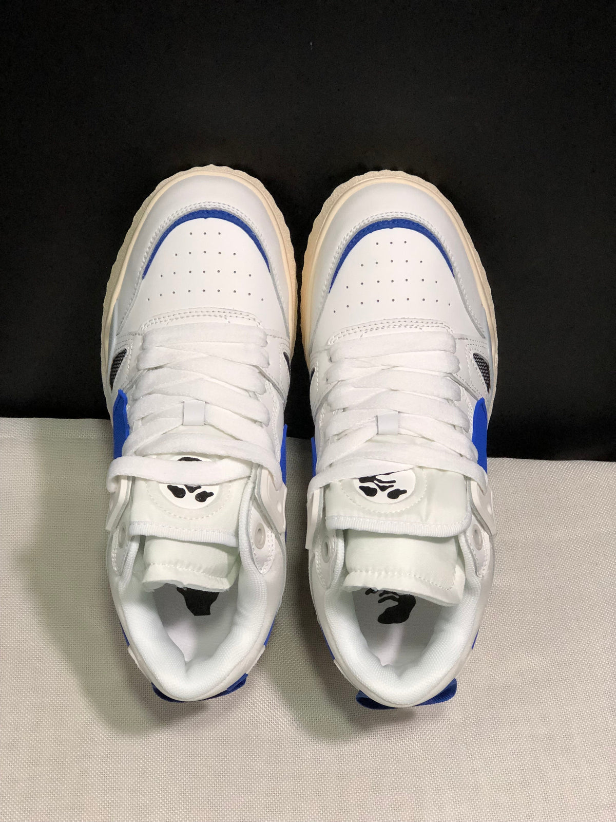 Off-White Out Of Office Sneakers White and Royal Blue