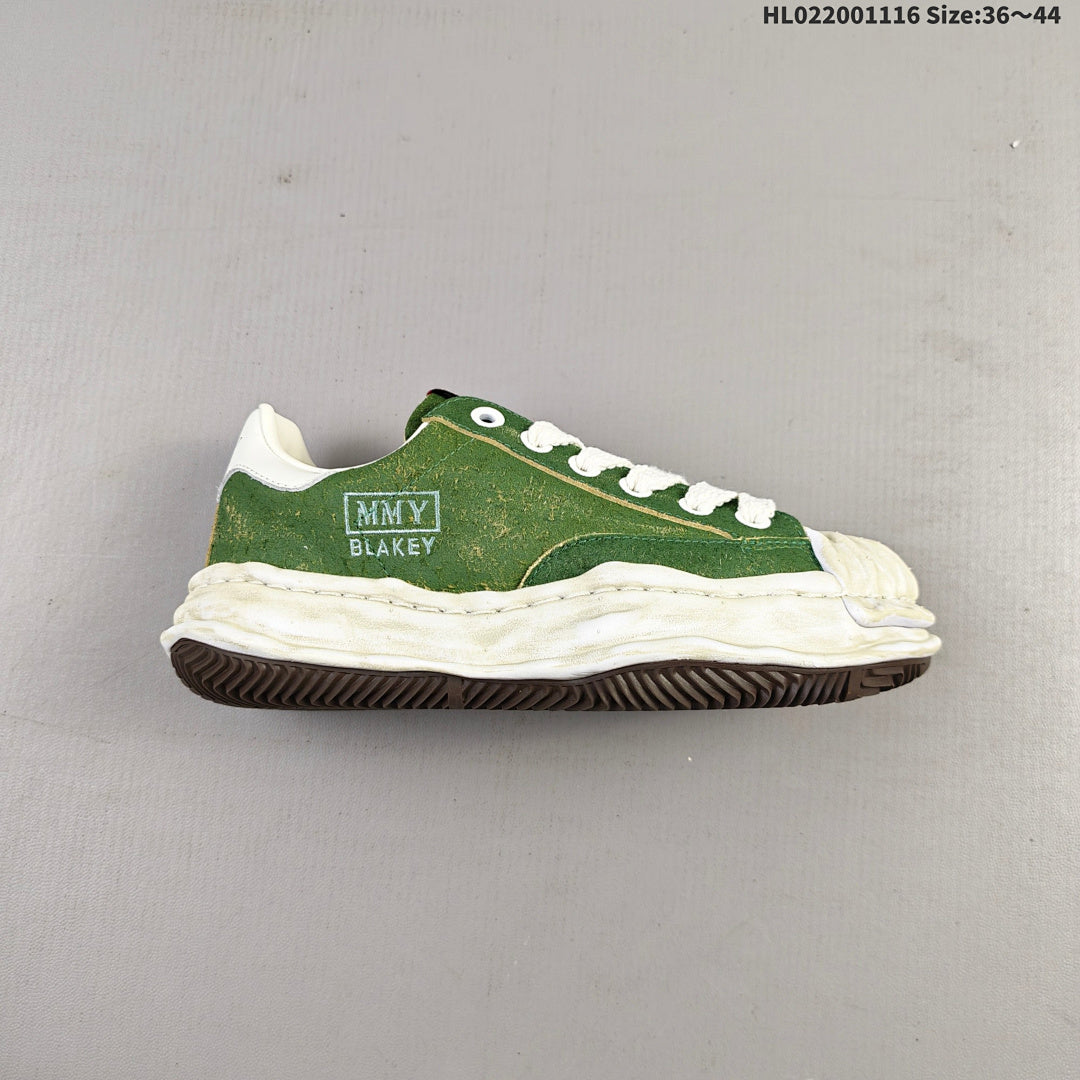 Maison Mihara Yasuhiro Blakey Sneakers Green