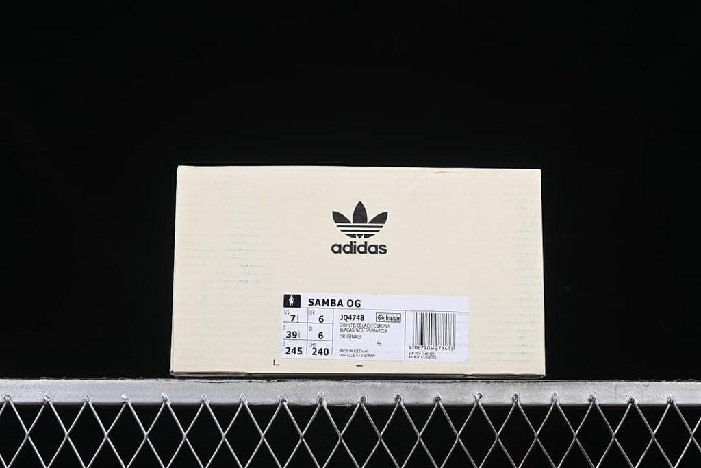adidas Samba OG JQ4748 White Black Sneakers