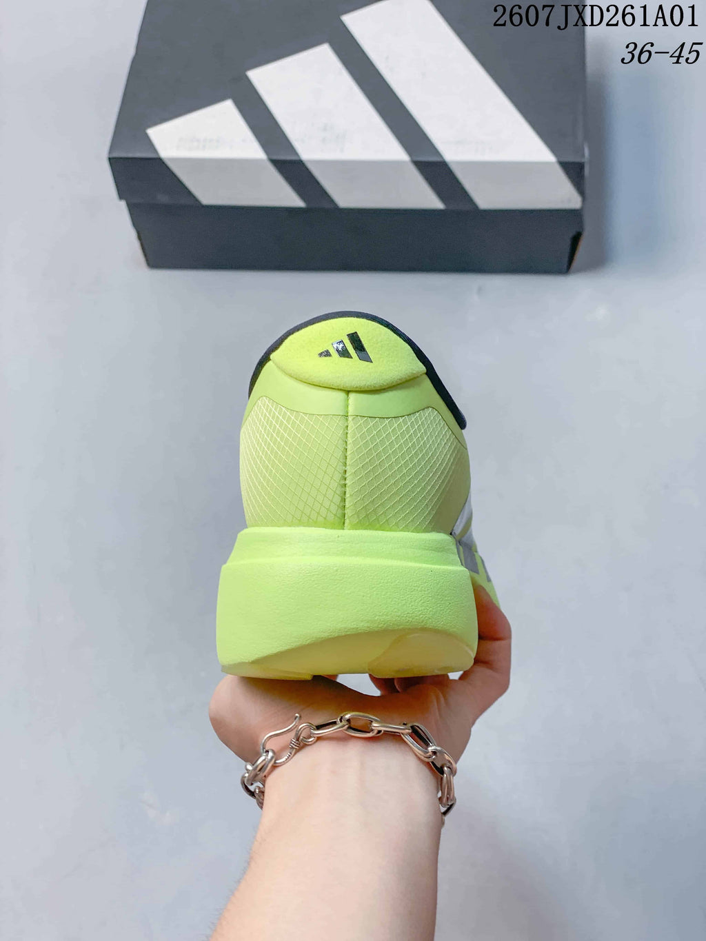 Adidas Adizero Evo SL Zip Running Shoes, Volt Yellow