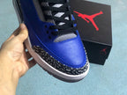 Jordan 3 Retro Royal Blue Grey Sneakers CT8532-400
