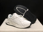 Off-White White Leather Low-Top Casual Sneakers