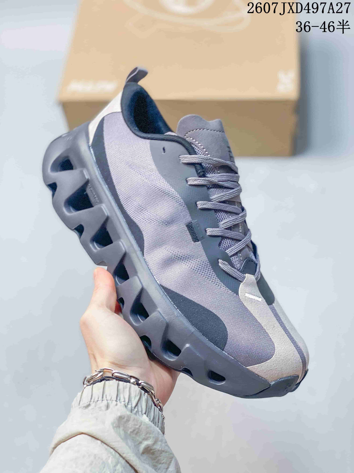 On Cloudswift K-Tech 1 Sneakers Gray Black White 712470WPR