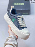 ECCO Navy and White Casual Sneakers 2607GDD603A23