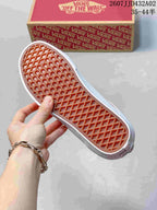 Vans Vero LS Low-Top Sneakers in Pink and White