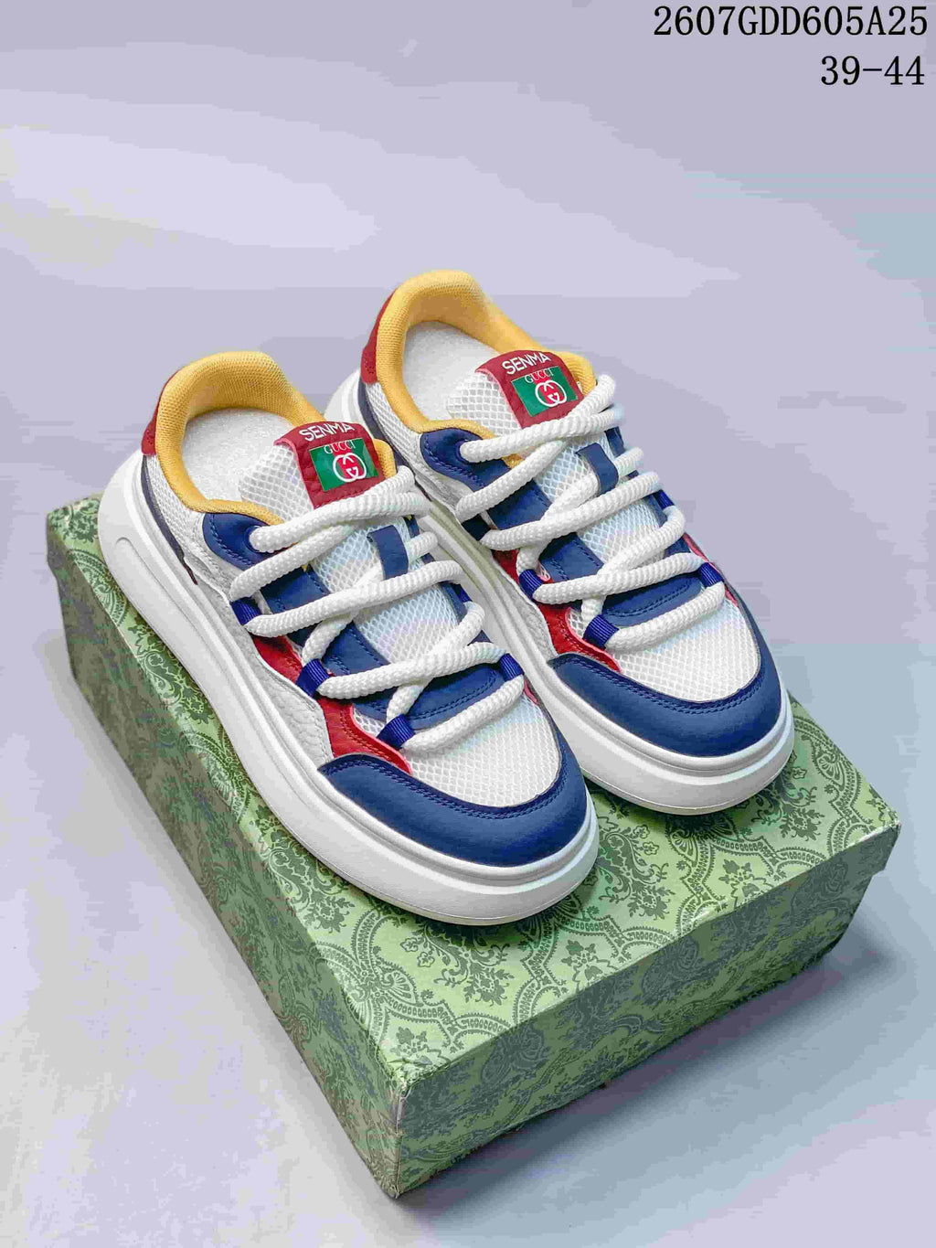 Gucci x Senma 722050QEE Multicolor Low-Top Sneakers