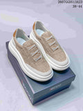 ECCO 2607GGD513A23 Men's Beige Slip-On Sneakers