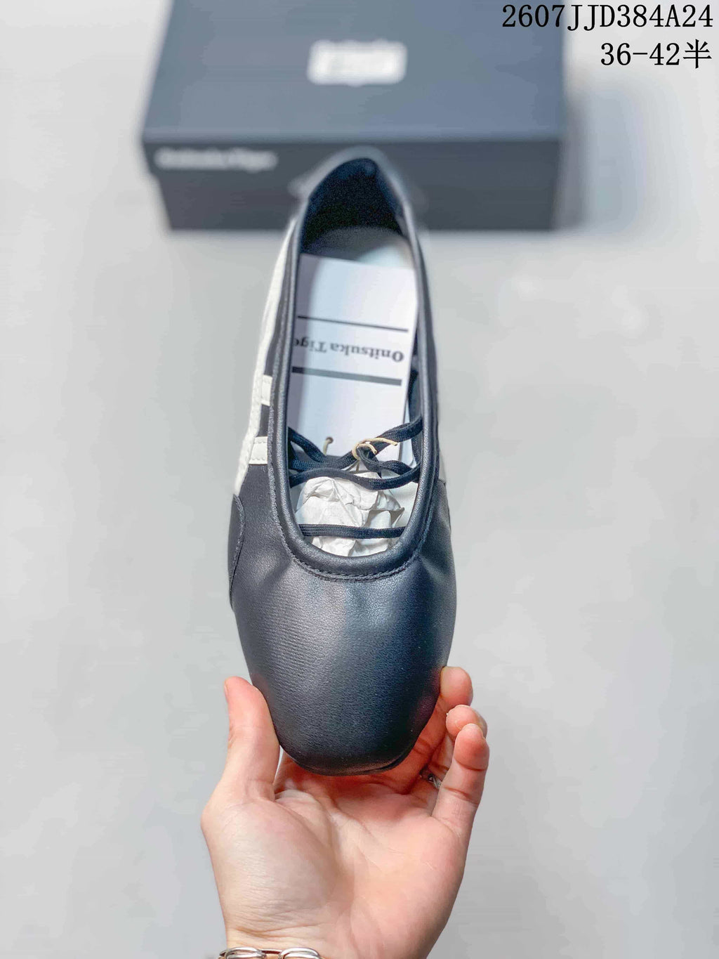 Onitsuka Tiger GYMNARINA Mary Jane Shoes Navy 07JJD384A24