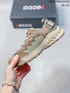 ECCO 2607JWD845A25 Men's Mesh Trail Sneakers Beige