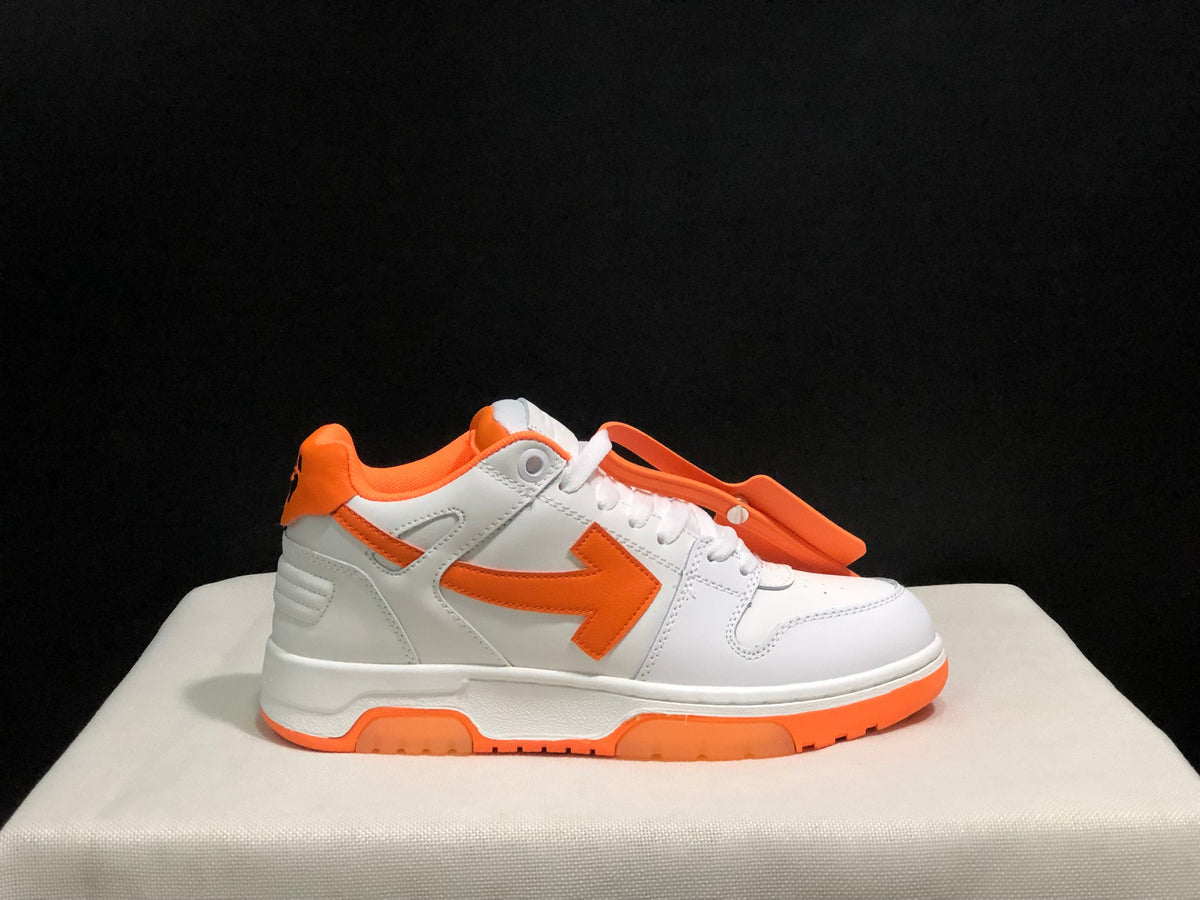 Off-White Out Of Office Low-Top Sneakers White Orange