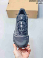 Salomon Genesis Trail Running Shoes Dark Gray 722530OWE
