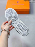 Nike Dunk Low Retro x IP Sneakers White Grey Navy