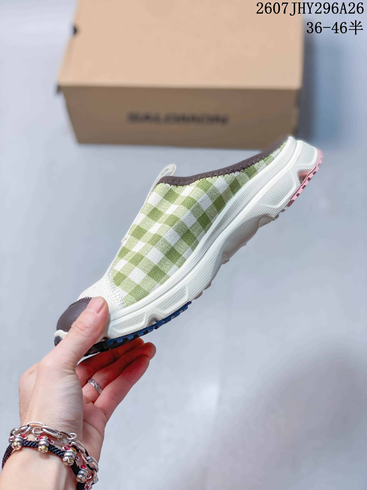 Salomon RX Slide 3.0 Closed-Toe Slip-On White Green 2607JHY296A26